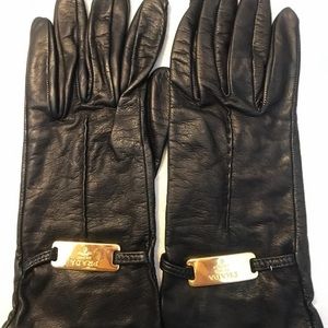 Prada Leather Gloves